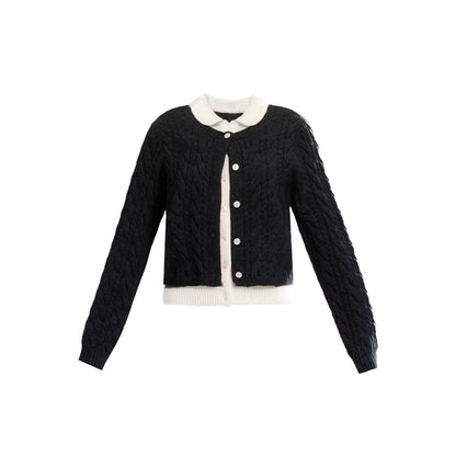 Velvet Mist Knitted Sweater