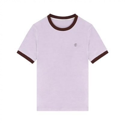 Solid Color Short Sleeve T-Shirt