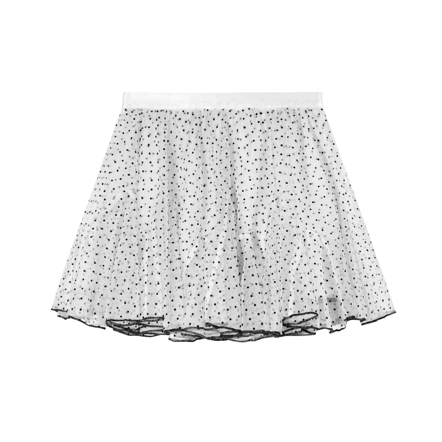 Velvet Polka Dot Skirt Set-Up