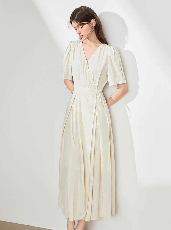 Slim Cinched Waist Dress