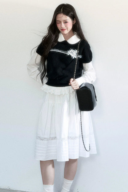 Lazy Blossom Knit Top