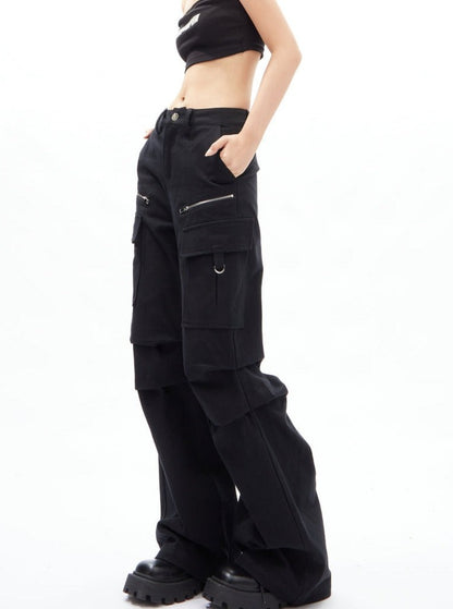 American Relaxed Wide Leg Hip Hop Pants