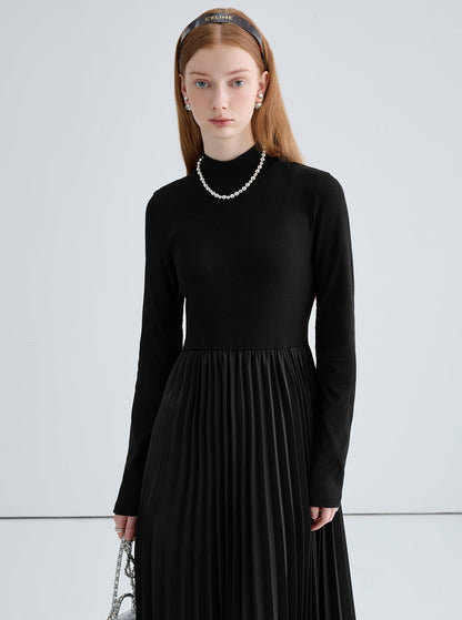 Black Waist Slim Dress