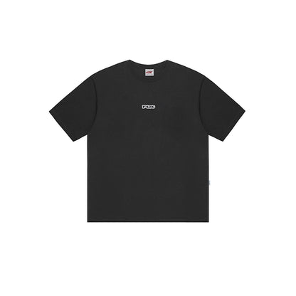 Hip-Hop Small Logo Short Sleeved T-Shirt