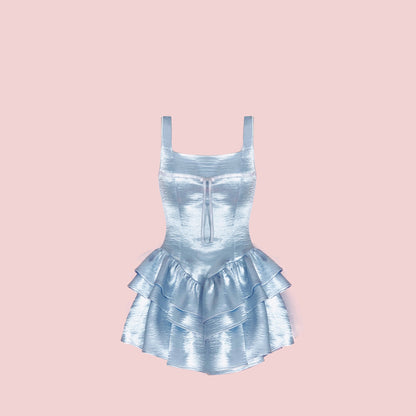 Blue Princess Dress Set-Up