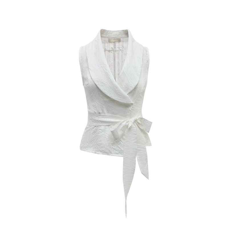 Elegant Line White Top