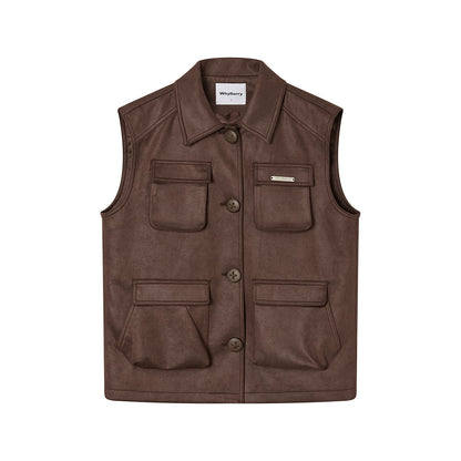 Multi-Pocket Cargo Vest