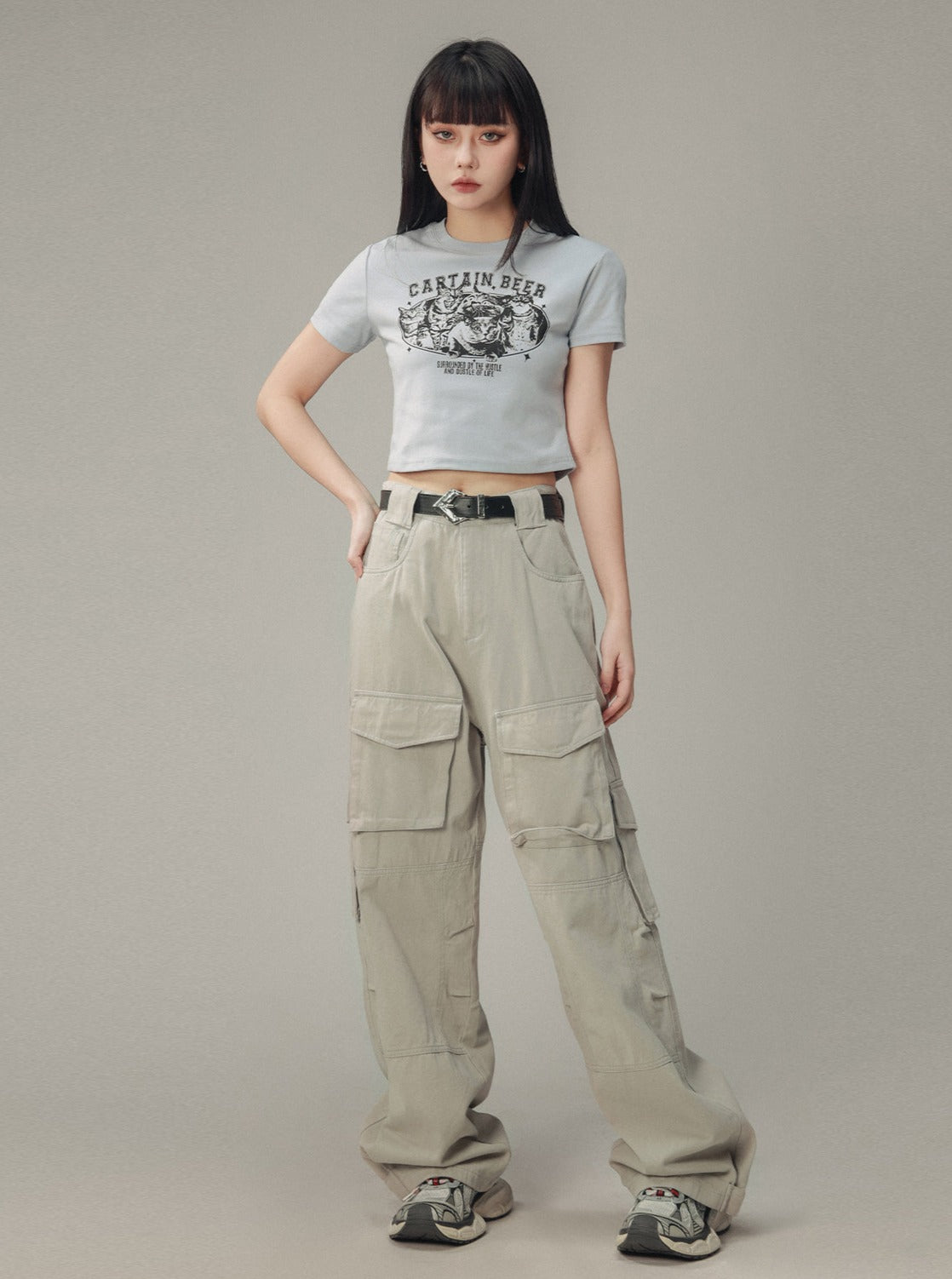 Retro Multi-Pocket Cargo Pants