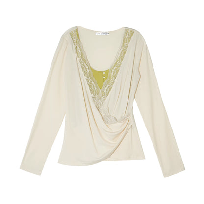 Tencel Lace Swing Top