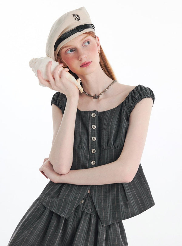 Minoet Square Neck Top