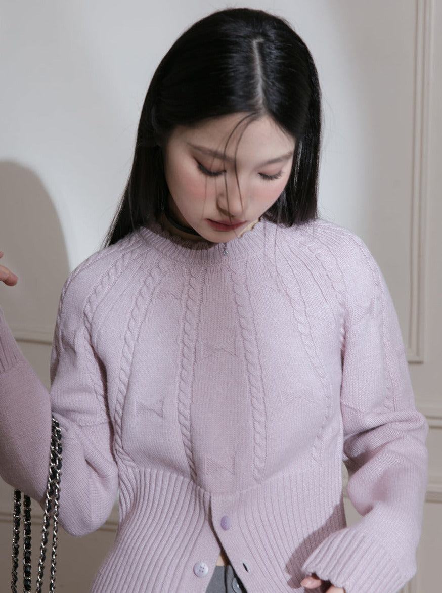 butterfly weave sweater