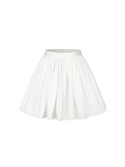 Pleated Bustier Skirt