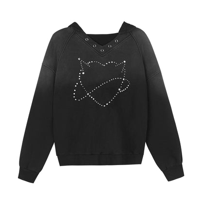 Black Diamond Hooded Sweatshirt Set-Up