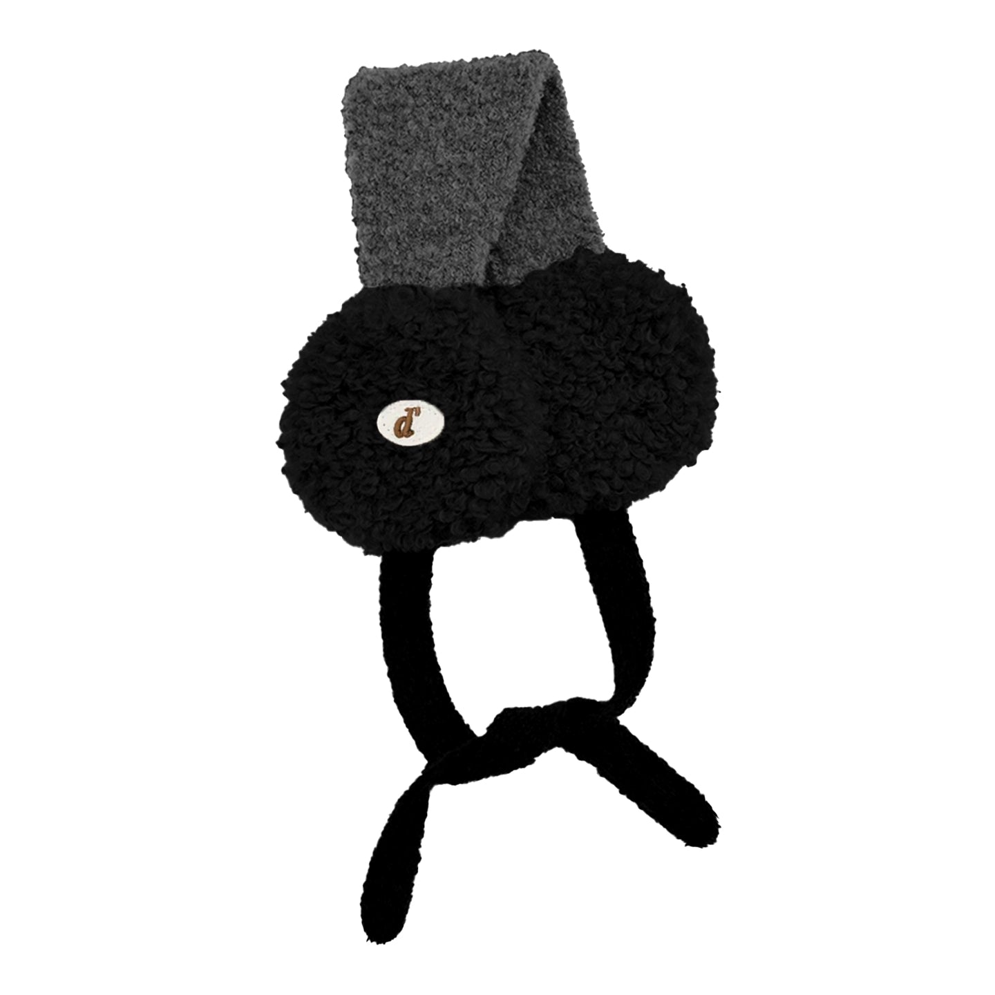 Winter Wool Lace-Up Earmuffs