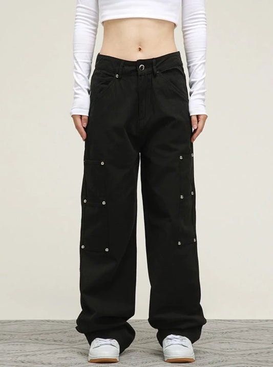 American Retro Casual Pants