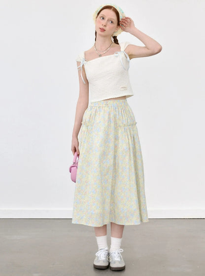 Lilia Garden Floral Skirt