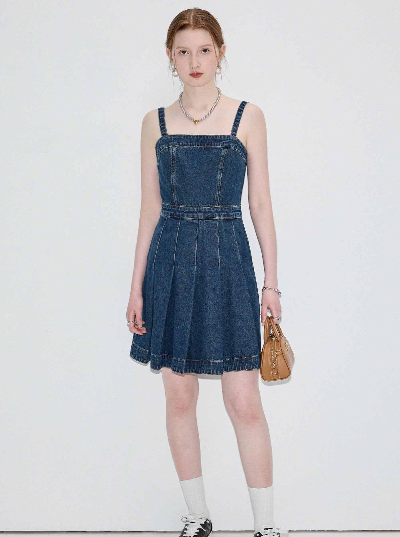 Denim Shirt and Sundress Set-Up