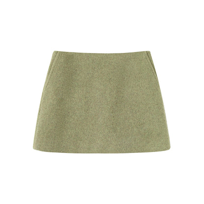 Flight Diary Woolen Jacket & Skirt Set-Up