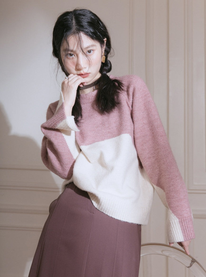 gentle retro pullover sweater