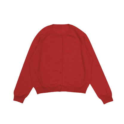 Simple Line Long Sleeve Cardigan