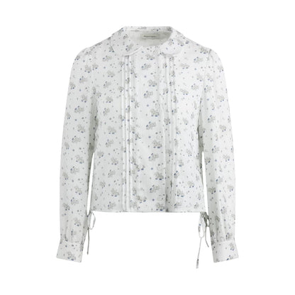 Pony Print Shirt and Skirt Matching Set