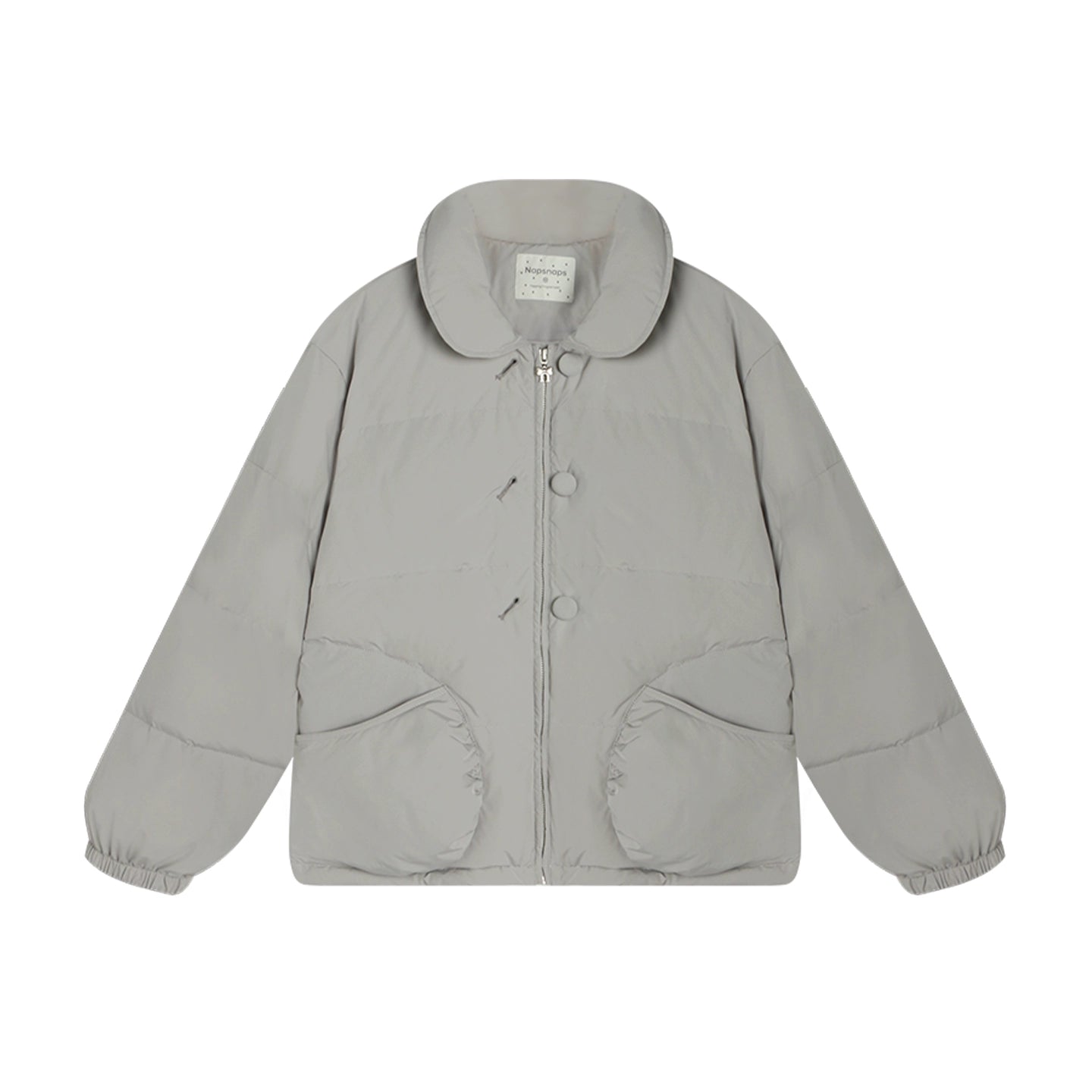 Winter Curved Pocket Cotton Jacket