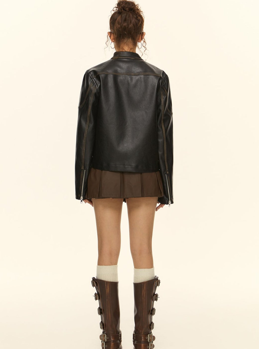 American Retro Leather Jacket