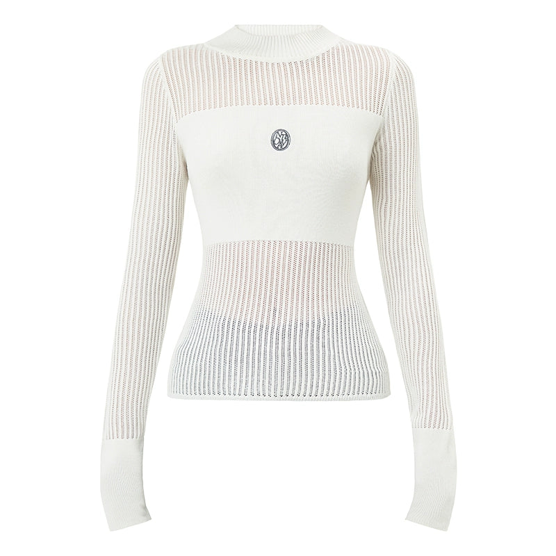 American Knit Long Sleeve Tops