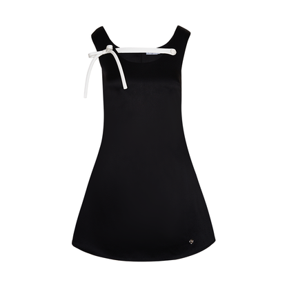 Lunar Elegance Swing Dress