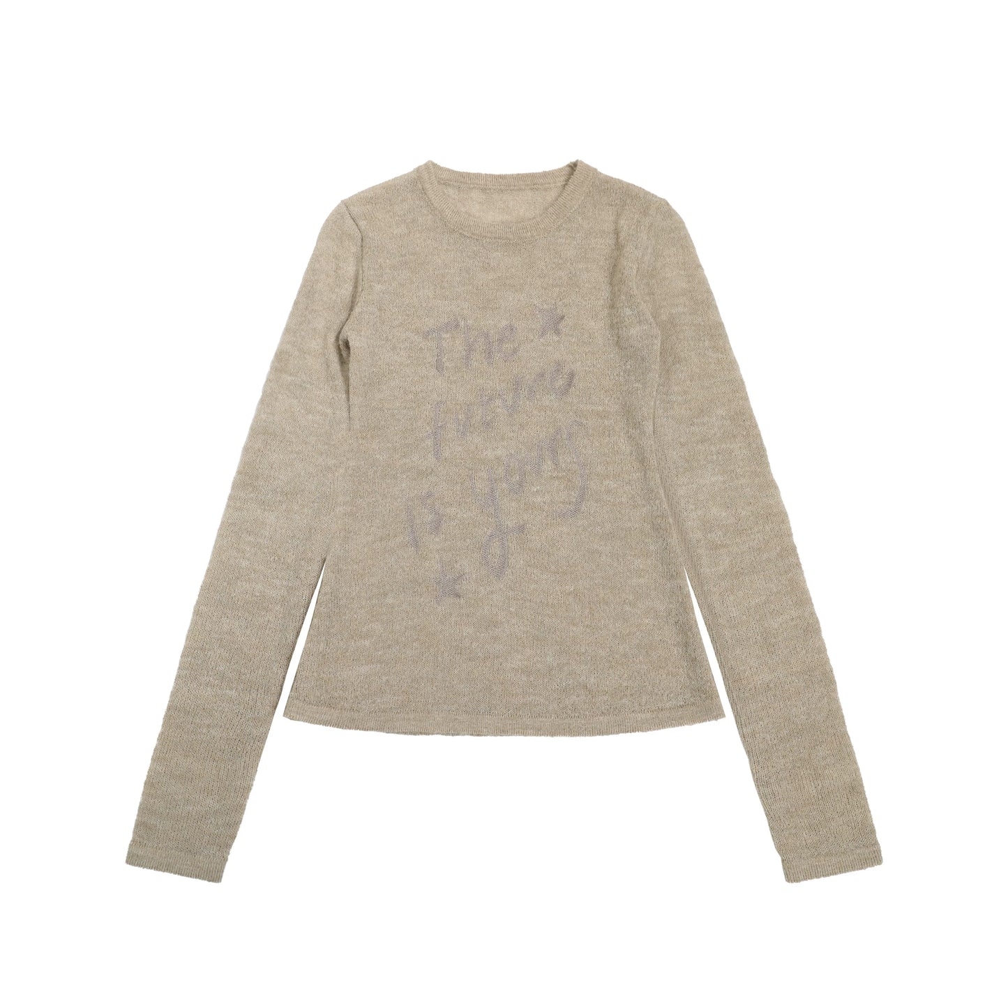 레트로 슬림핏 블라우스 탑