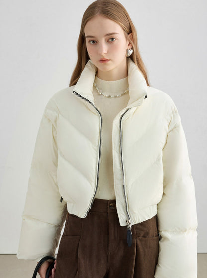 Duck Down Bread Short Jacket