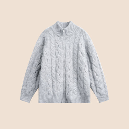 Twisted Knit Cardigan