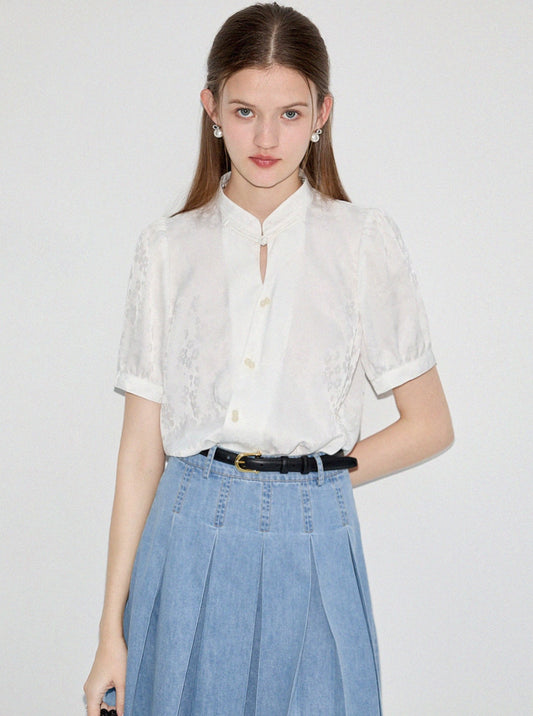 Chinese Jacquard Shirt