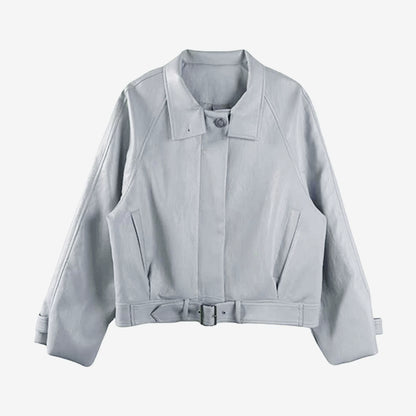 Heavy-Duty Black Leather Jacket