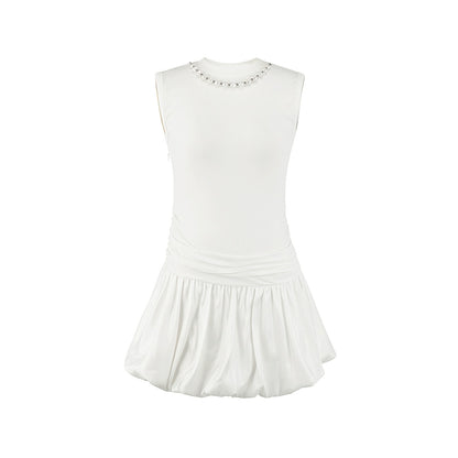 Summer Pearl White Dress