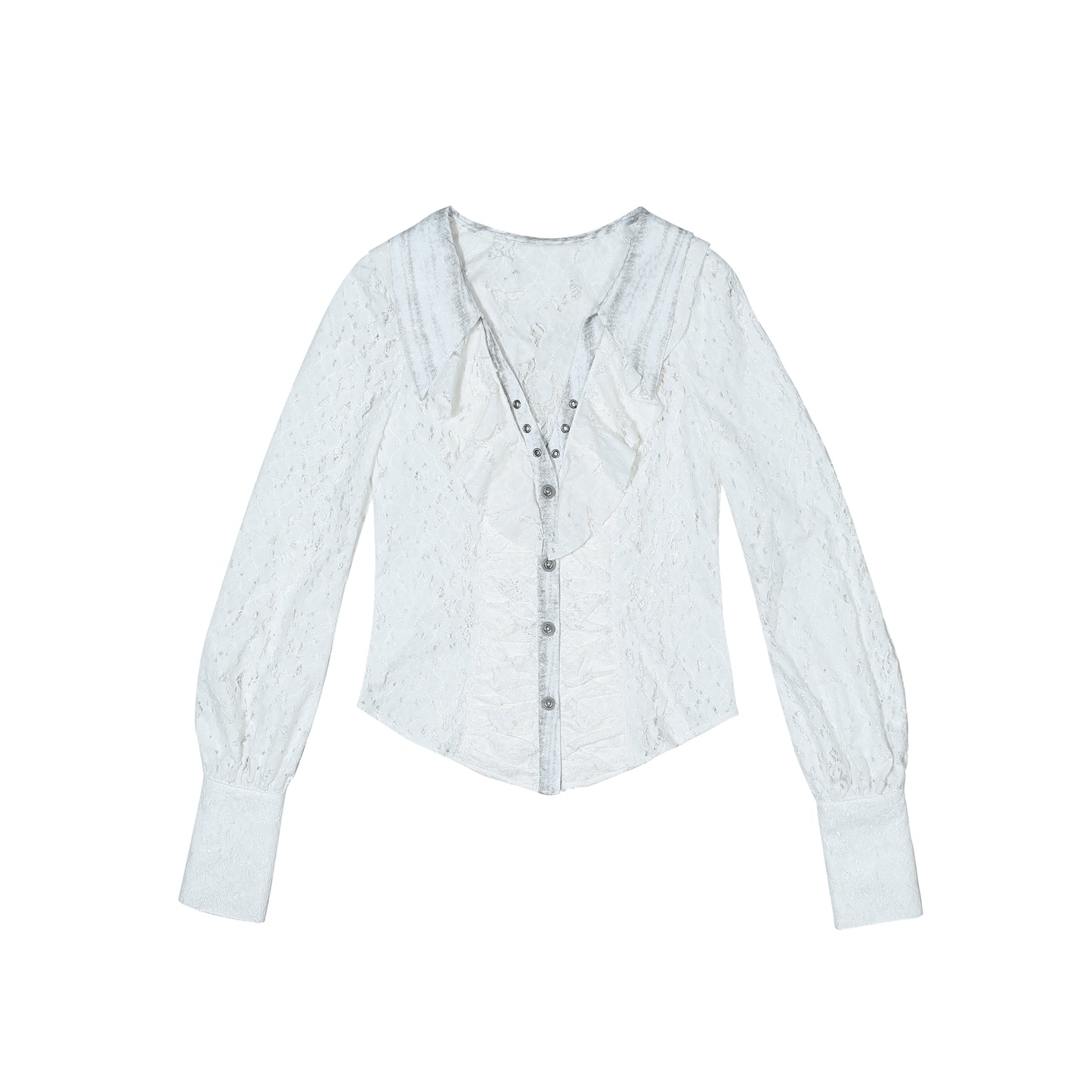 Cutout Punk Vintage Shirt