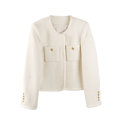 French Tweed Wool Jacket