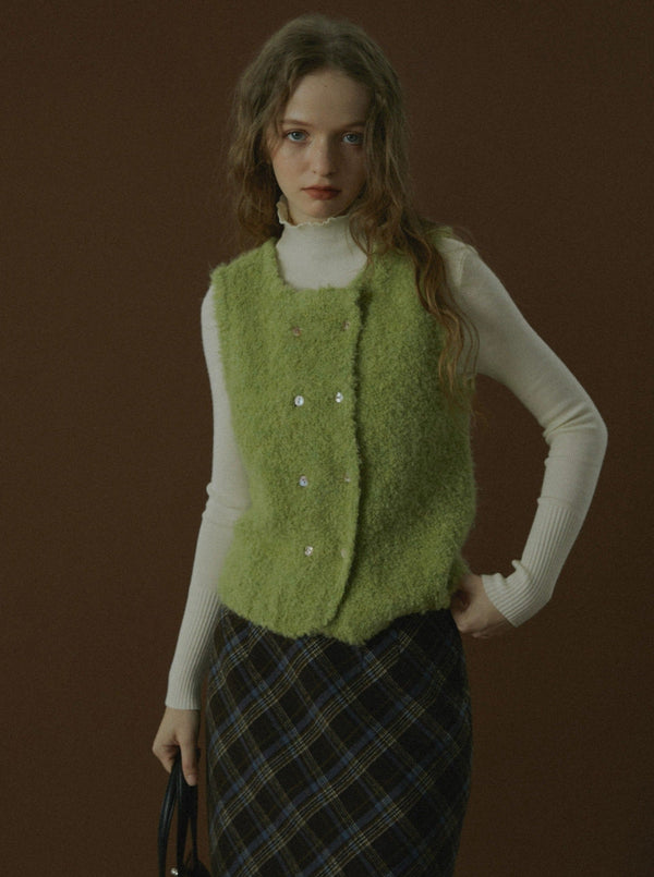 French gentle sweet layered top