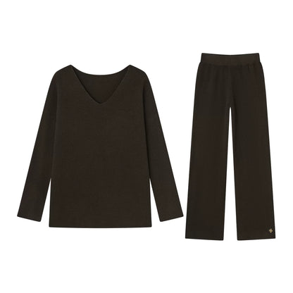 Waffle Up Knit Suit Set