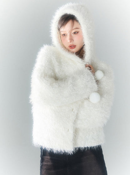 Hairball knit jacket