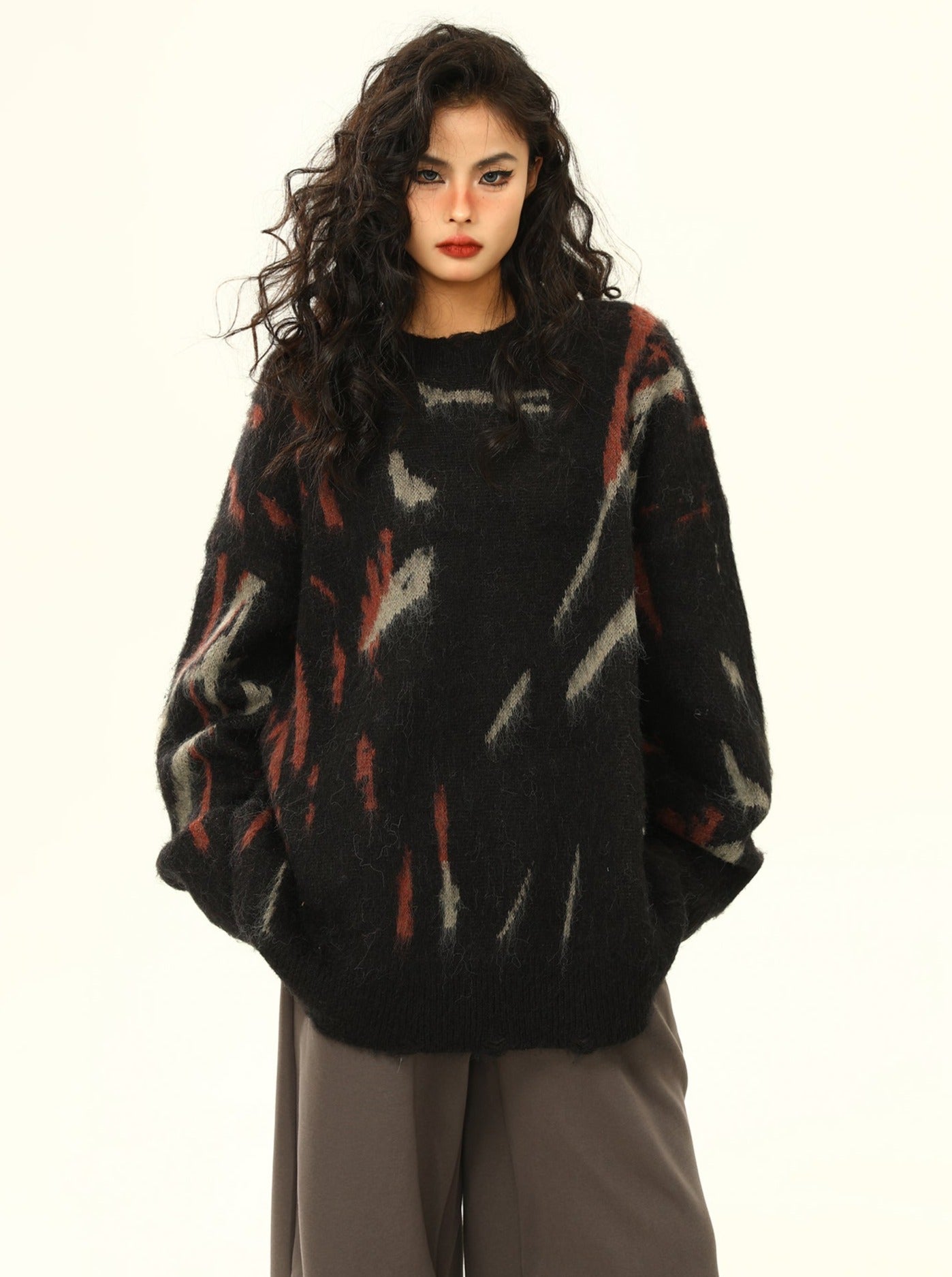 American Retro Mohair Sweater