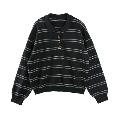 Intellectual Striped Knit Shirt