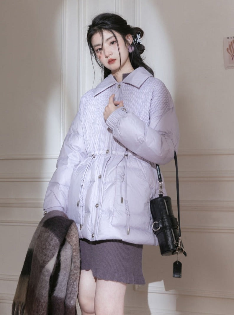 Lapel Collar Down Jacket