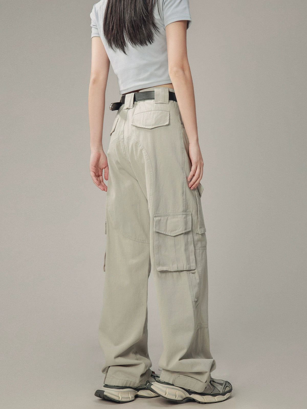 Retro Multi-Pocket Cargo Pants