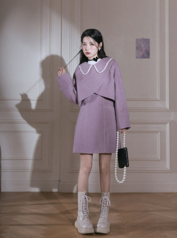 coat and dress two-piece set