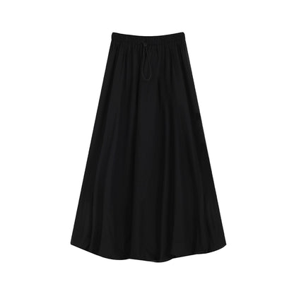 Temperament Versatile Design Cloud Bud Skirt