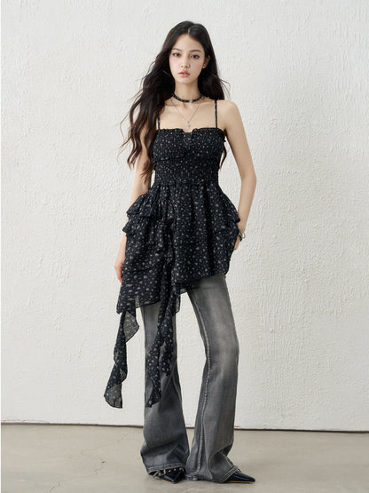 Irregular Floral Camisole