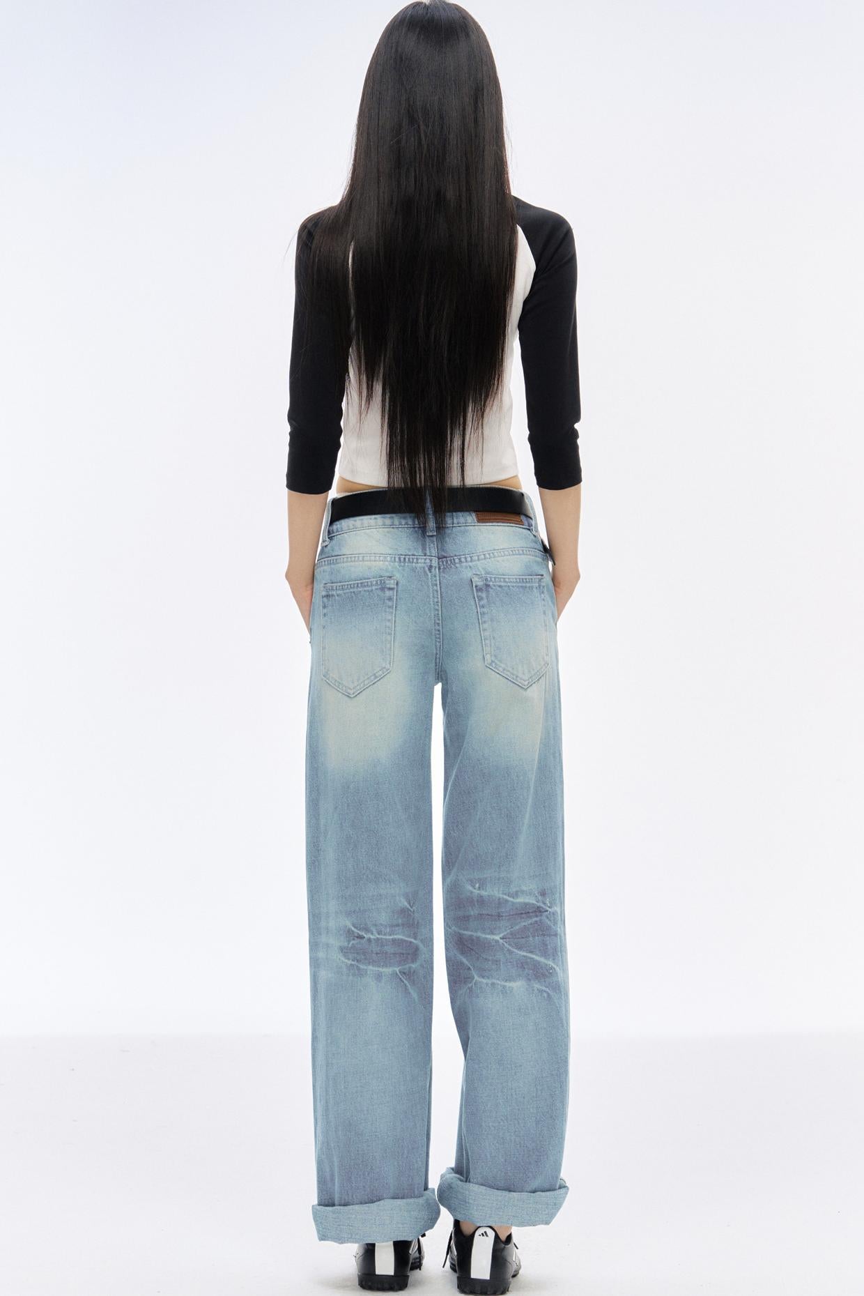 필수 크롭 티셔츠 