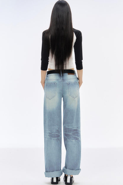 필수 크롭 티셔츠 