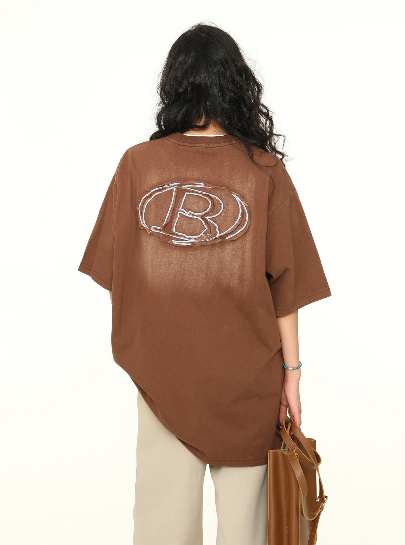 Maillard Brown Short Sleeve Top